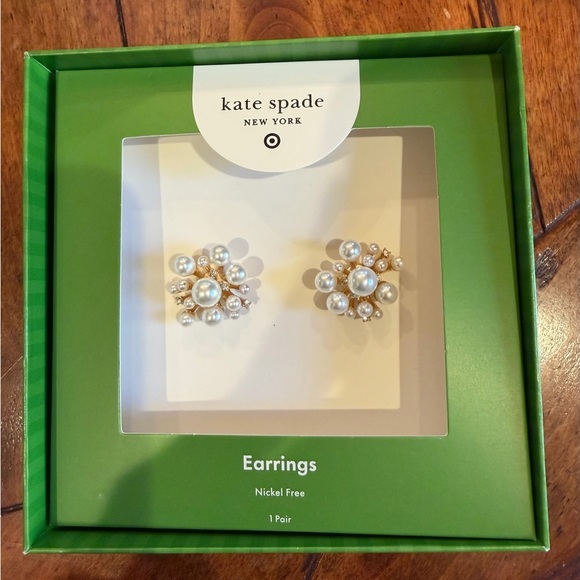 kate spade Jewelry - Kate Spade x Target Pearl Cluster Stud Earrings